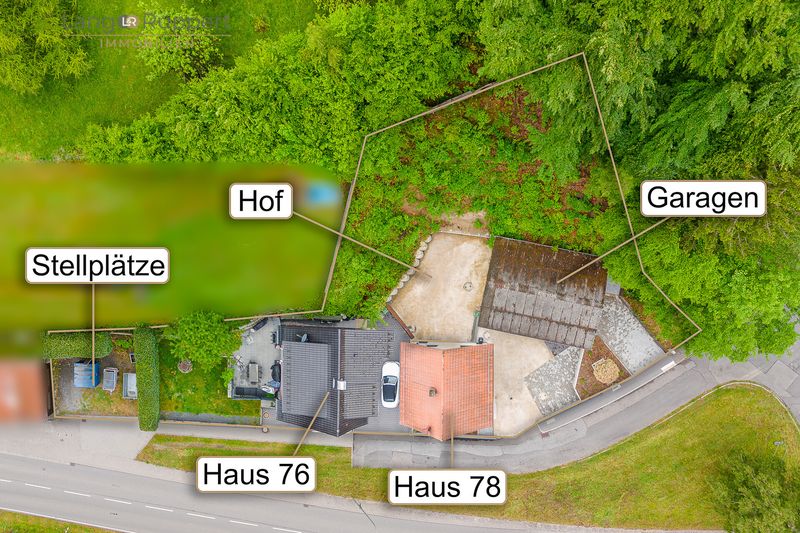 Zwei Häuser – vielseitige Möglichkeiten für Familien & Mehrgenerationenwohnen